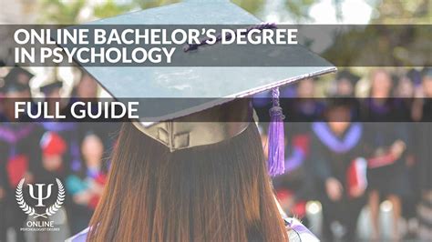 online bachelor degree programs in psychology