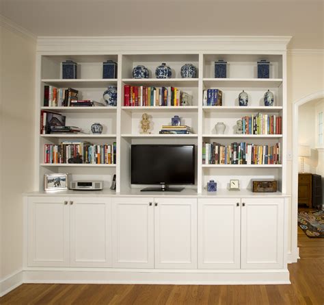 Classic lines..Bespoke freestanding bookcase/media