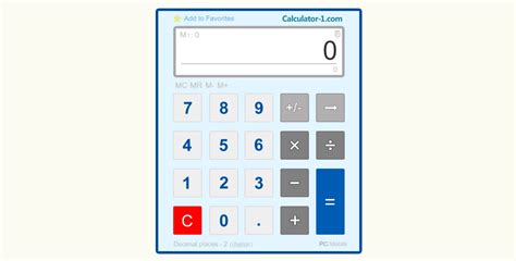 online calculator - simple calculator