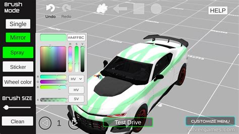 Online Car Paint Simulator
