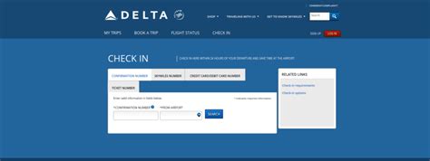 online checkin for delta flights