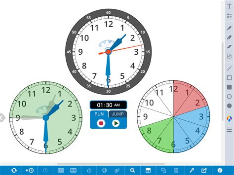 Online Clock For Math