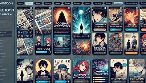 Online comic reader navigation webtoon