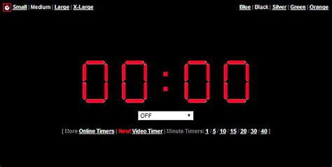 online countdown timer full screen clock