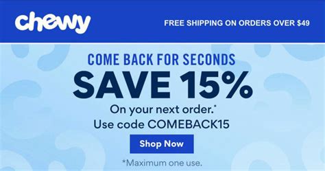 Online Coupon Code For Chewy Com