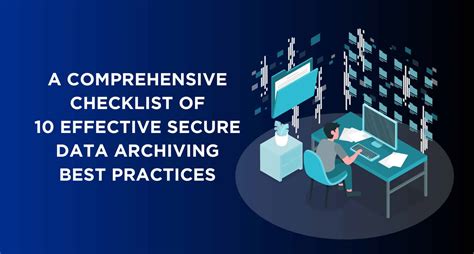 online data archiving best practices