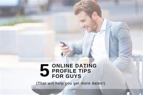 online dating advice for guys