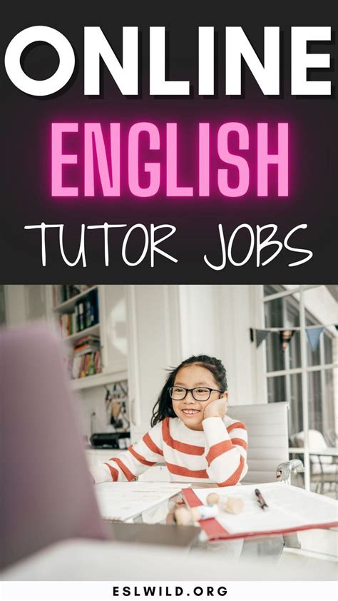 online english tutor jobs uk