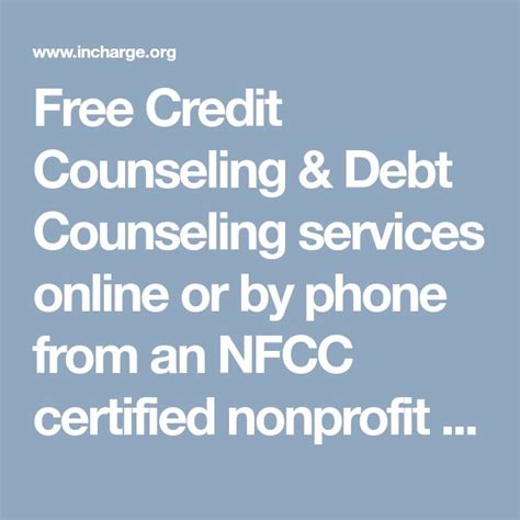 online free credit counseling