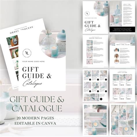 Online Gift Guide Template