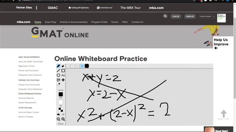 online gmat experience