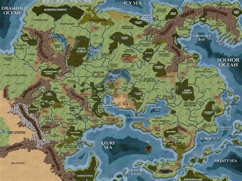 Online Greyhawk Map