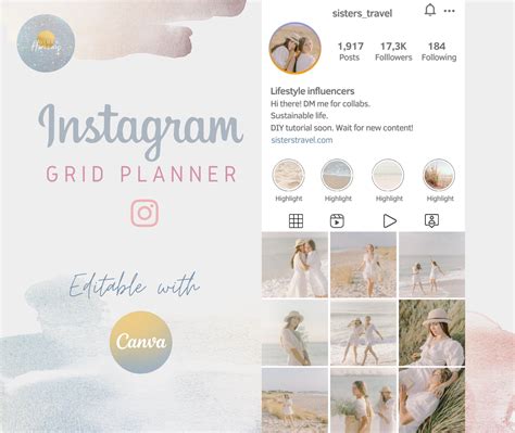 Online Instagram Grid Planner