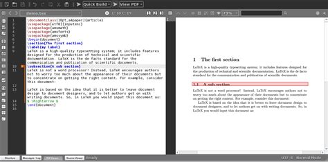 Online Latex Document Maker