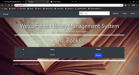 Online Library Management System With Source Code