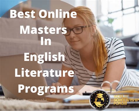 online master degree in english literature