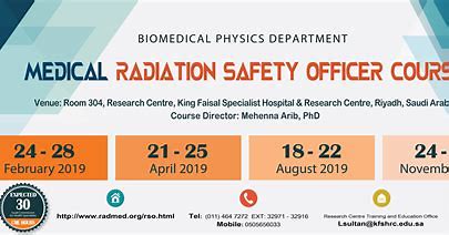 online medical radiation safety officer training