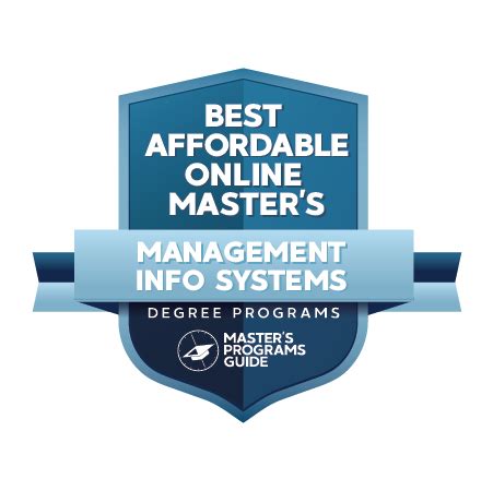 online mis masters programs