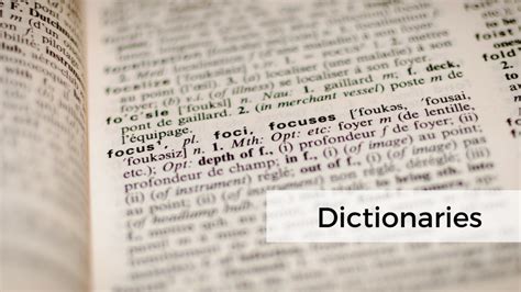 online monolingual dictionary