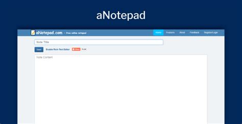 Online Notepad No Formatting