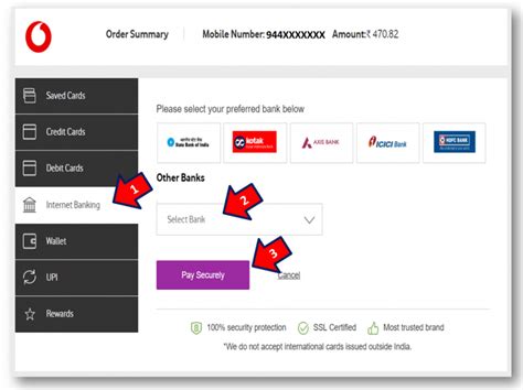 online payment of vodafone postpaid
