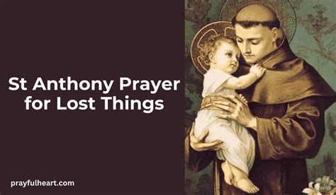 Online Prayer Request St Anthony
