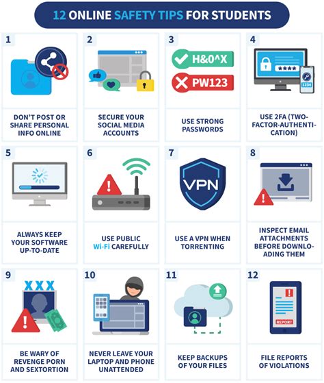 online safety tips for students