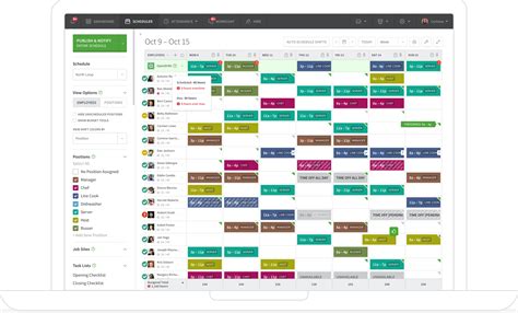 online staff scheduling software