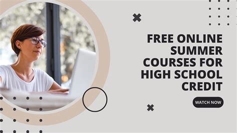 Online Summer Courses For College Credit: A Comprehensive Guide