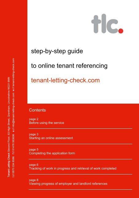 online tenant referencing guide