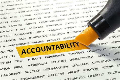 Lack of Accountability