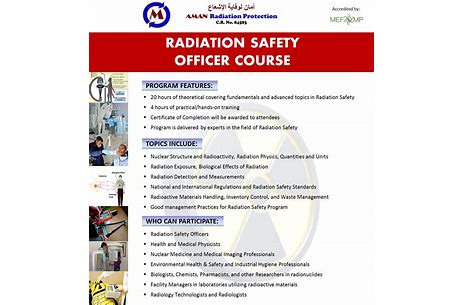 online unit radiation safety officer training course