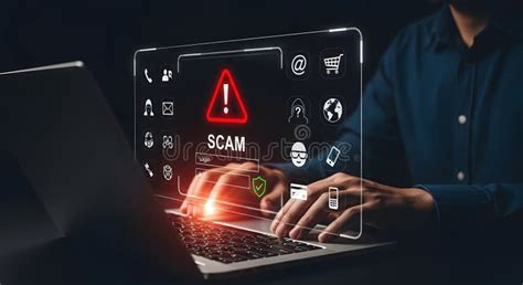 オンライン動画サイトの警告と詐欺リスクを示すイメージ