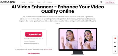 Online Video Resolution Enhancer