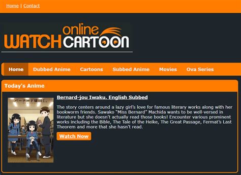 online watch cartoon website for free