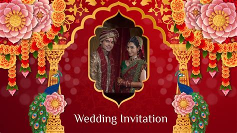 online wedding video card maker download