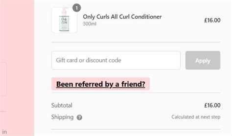 only curls free delivery code