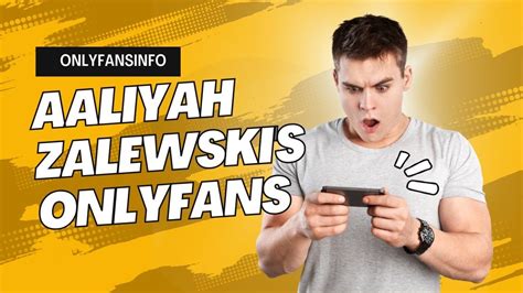 only fans zalewski aaliyah
