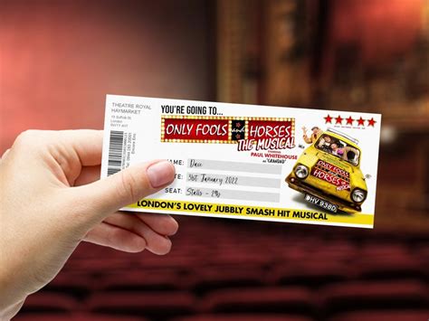 only fools and horses musical tickets