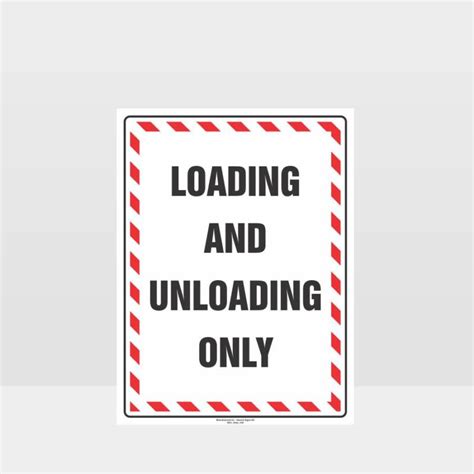 only unloading loading and