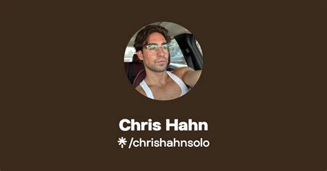 onlyfans chris hahn