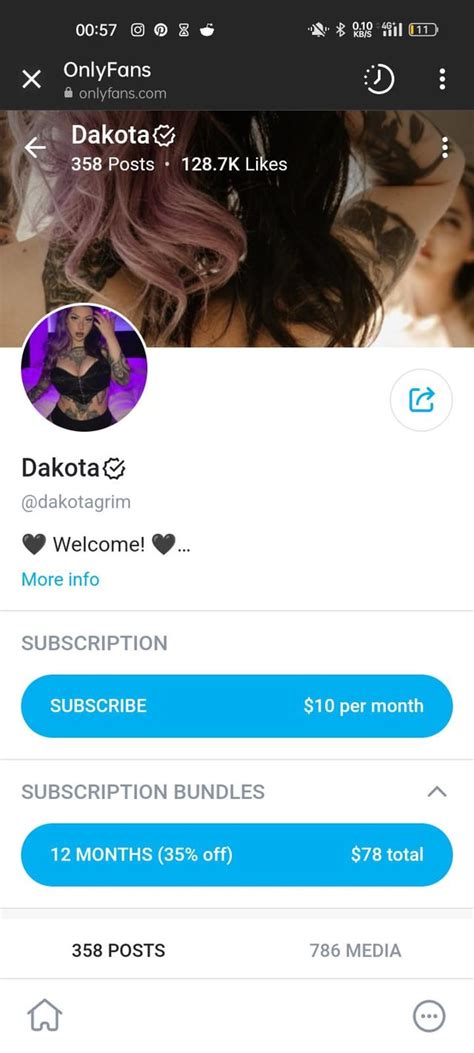 onlyfans dakota grim