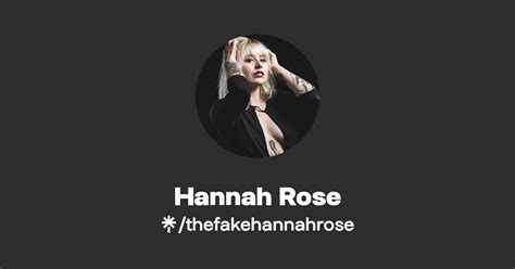 onlyfans hannah rose