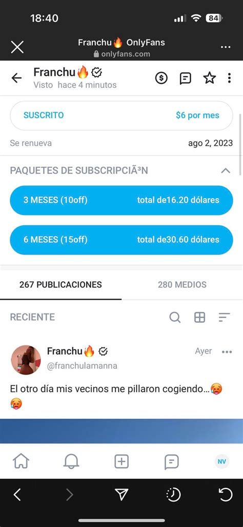 onlyfans lamanna franchu