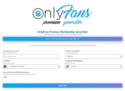 Get FREE OnlyFans Premium Generator Now! Onlyfans Premium Generator