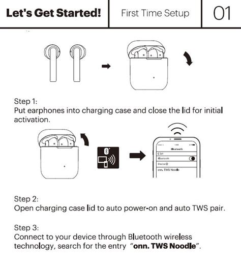 onn tws earbuds manual