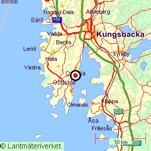 Historisk karta över Onsala, år 1944 Historiehemmet.se