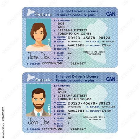 Ontario Driver License PSD Template Psd templates, Drivers license