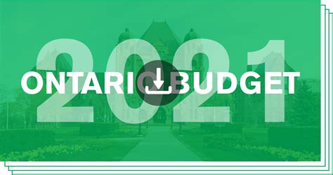 ontario budget 2021 date