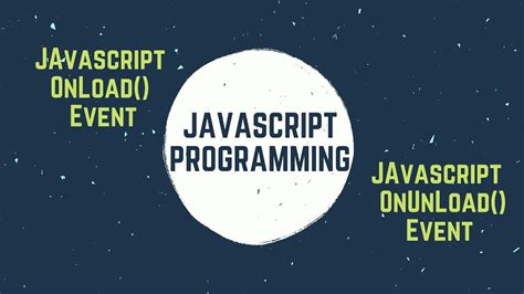 onunload event in javascript